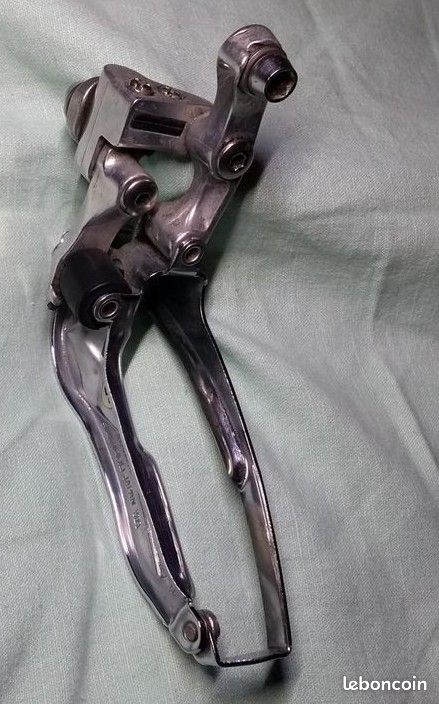 Dérailleur Avant Shimano Exage 400 LX FD-M400 - Pour Monture 28,6mm, Triple Plateau, Tirant Bas
