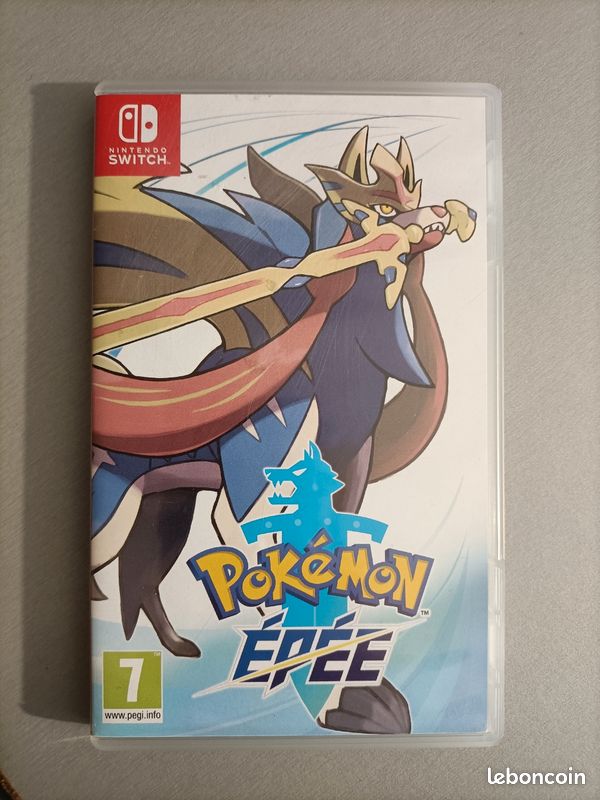 Jeu Switch Pokémon épée (image 1)