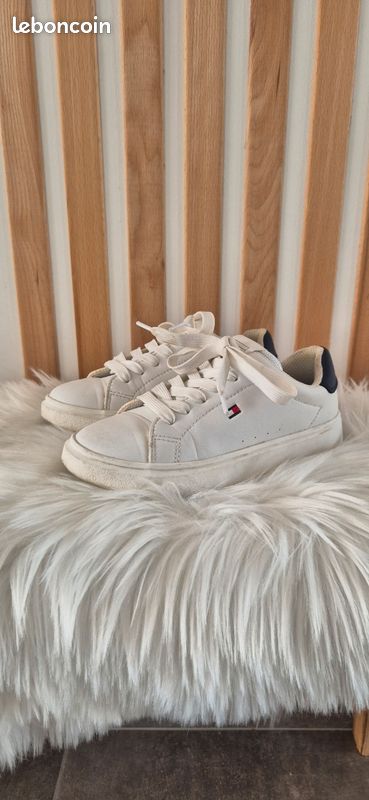 Basket tommy hilfiger blanche (image 2)
