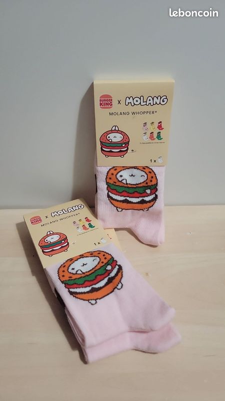 Chaussettes molang piu piu frites 29-32 - Vêtements