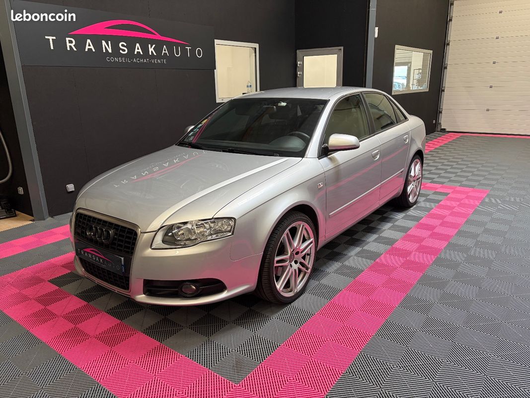 AUDI A4 A4 1.9 TDI S-Line / Carnet complet (image 1)