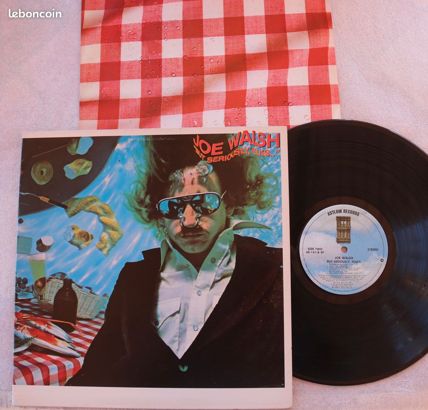 Joe walsh ""but seriously . Folks... Lp 33t de 1978 (image 1)