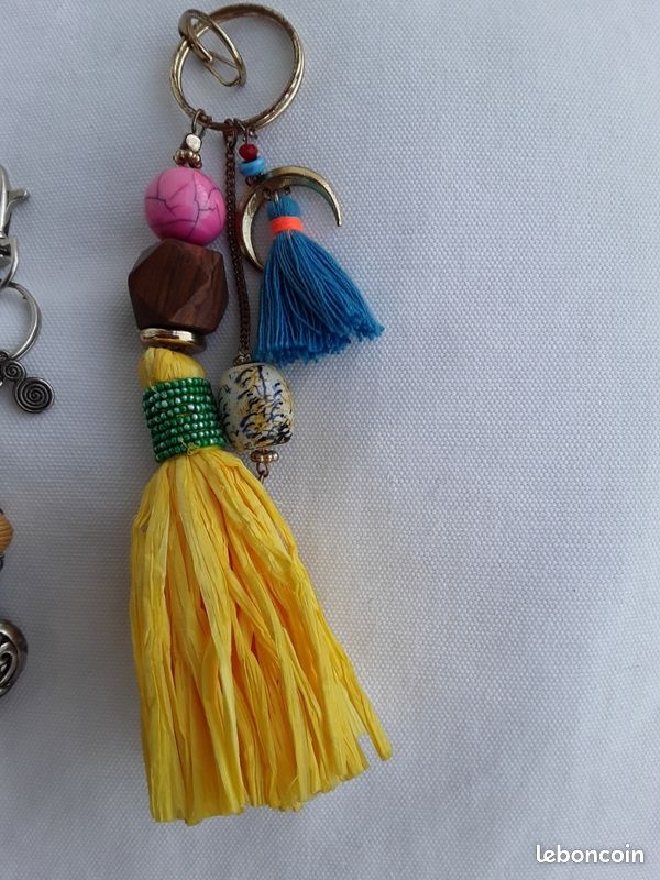 Lot de 3 porte clés/ bijoux de sac (image 2)