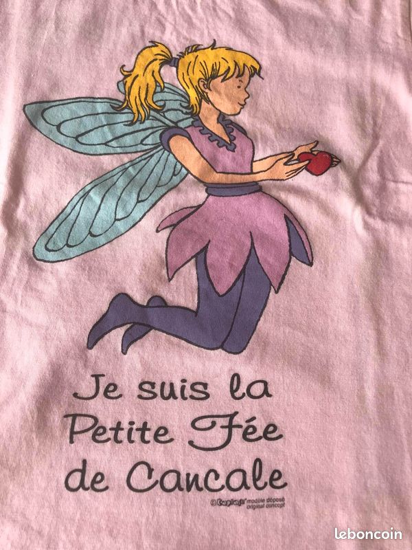 T-shirt neuf rose fée de Cancale 2 ans (image 3)