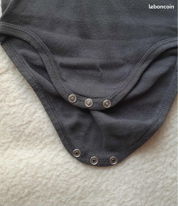 Body gris 12 mois (image 4)