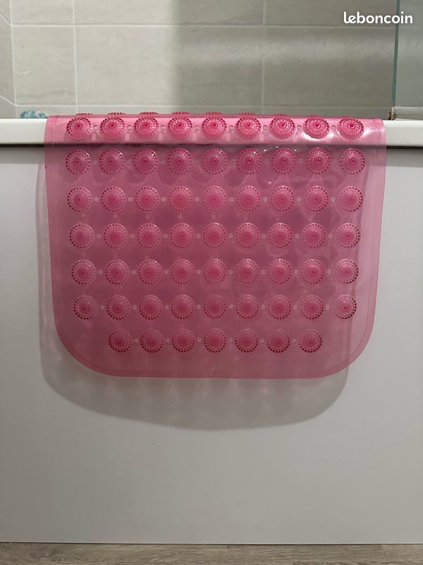 Tapis de douche antidérapant à picots (image 1)