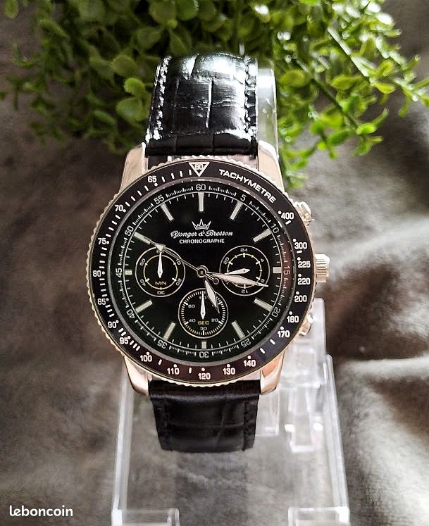 Montre Yonger Bresson Chronographe Homme Montres Bijoux