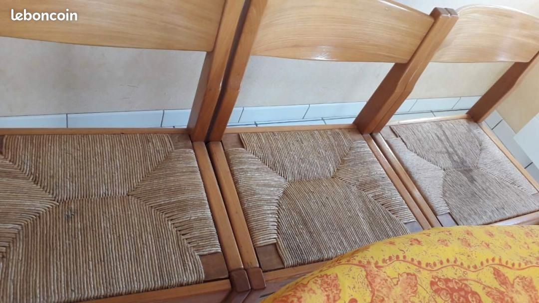 Chaises en orme x6 (image 1)
