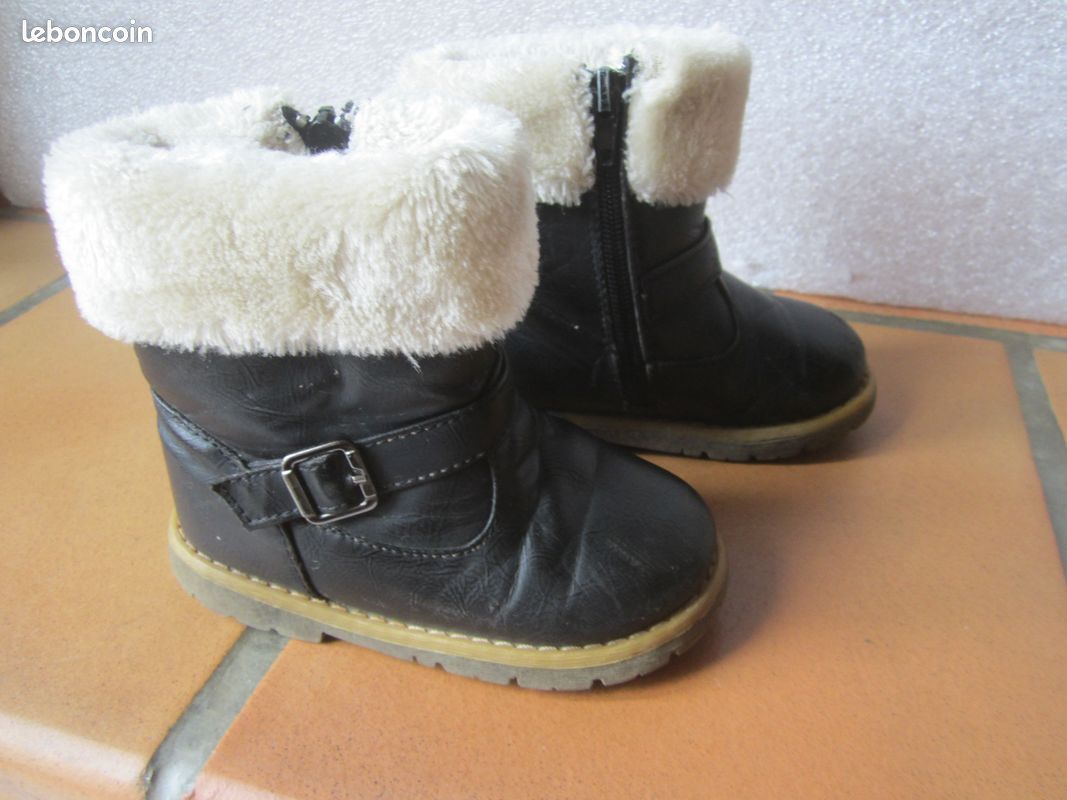 Chaussures + bottines fillette pointure 23 (image 6)