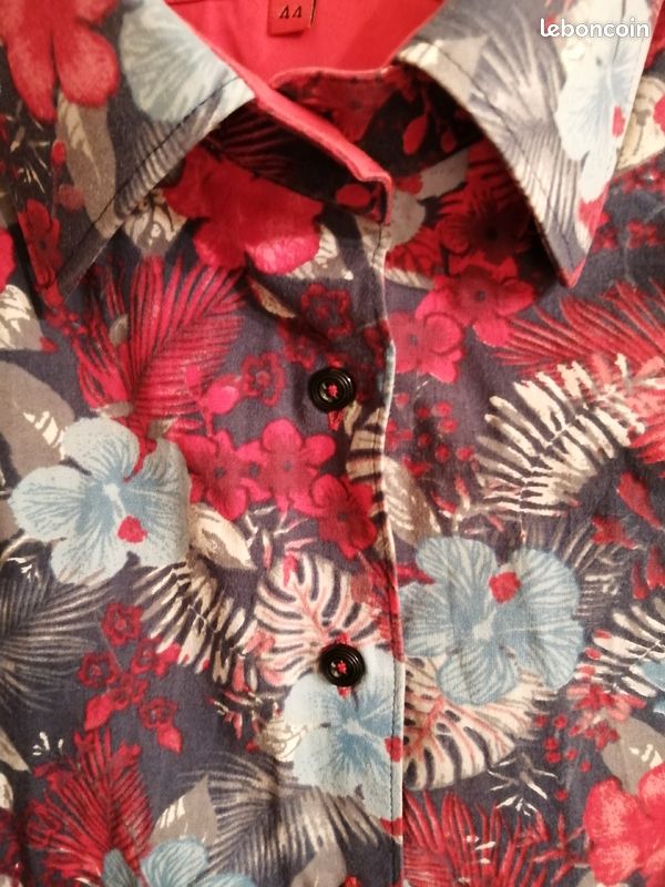 Chemisier fleuri, femme, taille 44 (image 5)