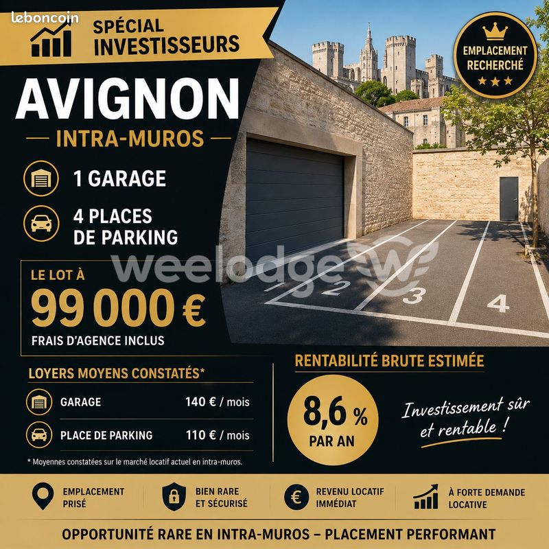 Parking 30 m² · à Avignon · 30 m² · 99 000 €