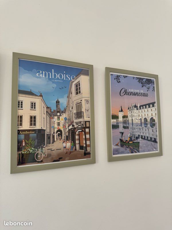 Affiche Château de Chenonceau - Pignon sur Rue