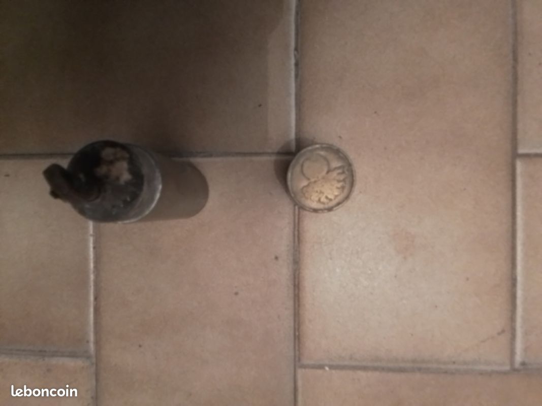 Ancien briquet militaire de grenadier, Poilus art de la guerre estampillé (image 4)