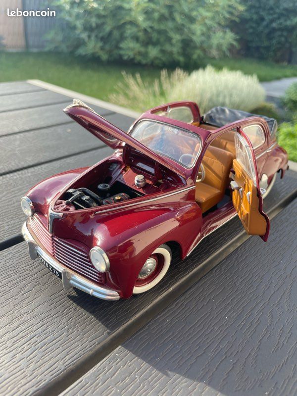 Solido Peugeot 203 Decouvrable 1954 1/18 En Boite F1