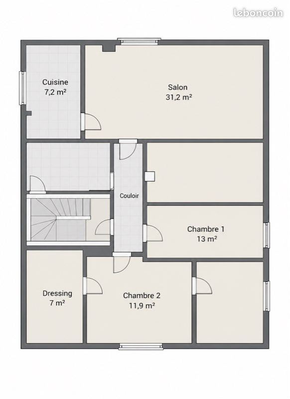 Maison 3 pièces 70 m² · à Publier · 70 m² · 1 600 €/mois