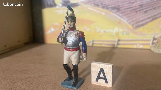 Soldat De Plomb Vertunni - Cuirassier à Pied Du Premier Empire - Figurine 54mm (1:30)