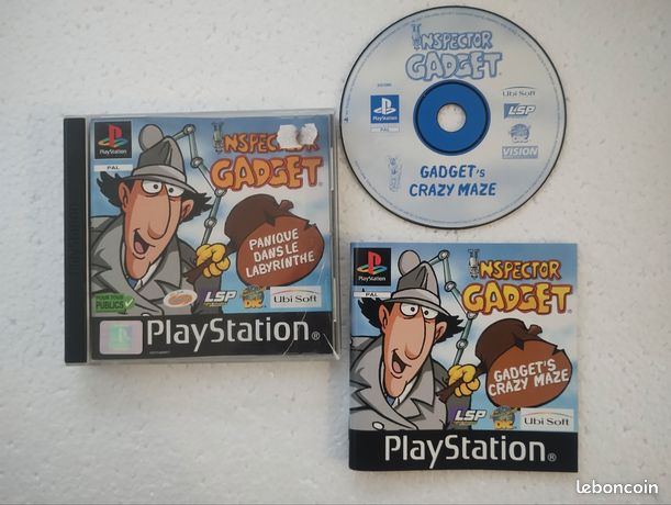 PS1 - Inspector Gadget - Gadget's Crazy Maze