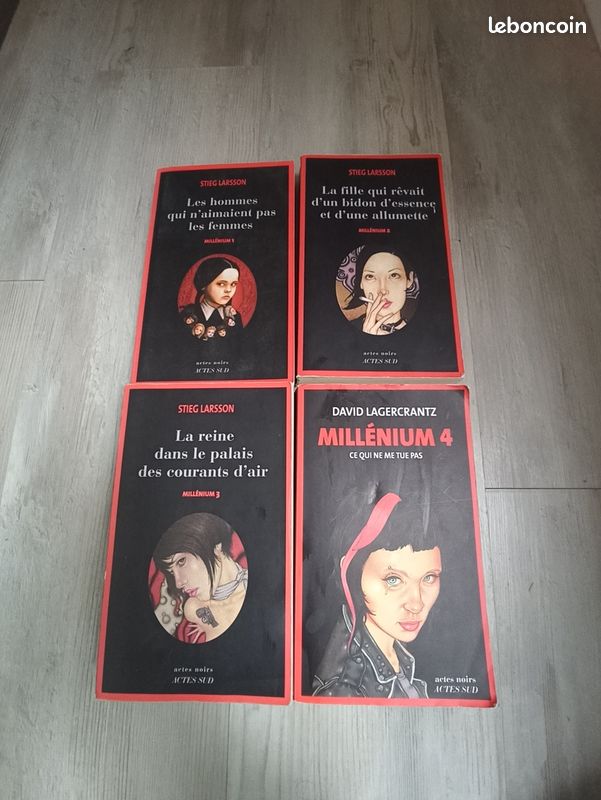 Millenium tomes 1 à 4 (image 1)