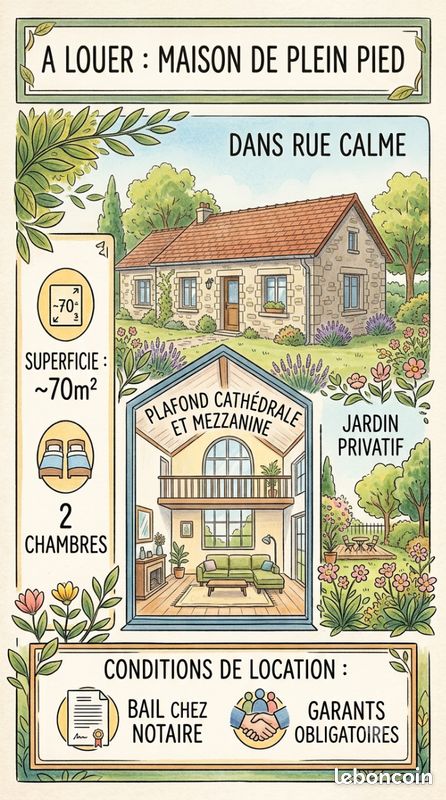 Maison 2 pièces 70 m² · à Montigny-en-Ostrevent · 70 m² · 750 €/mois