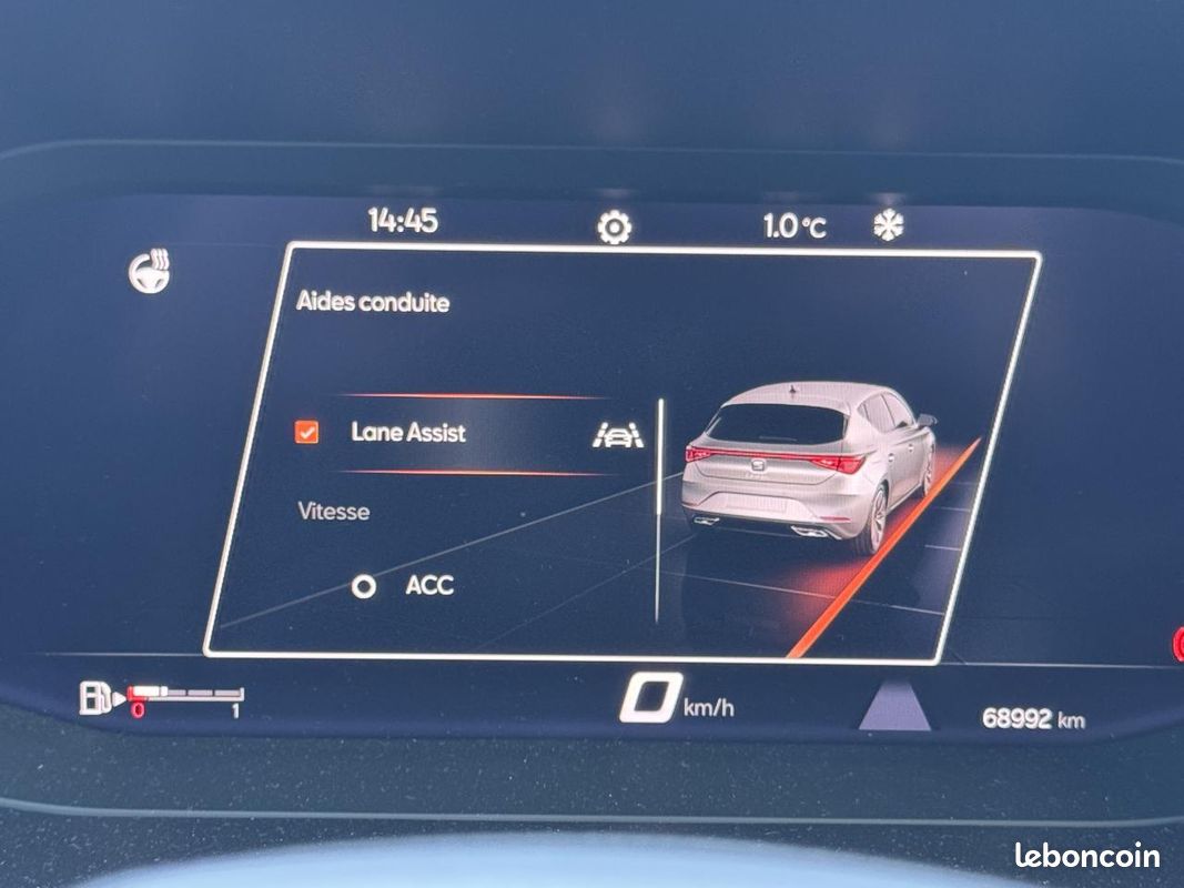 SEAT LEON FR 1.5 TSI 150ch Carplay Camera Acc Lane Assist Siege et Volant Chauffant (image 31)