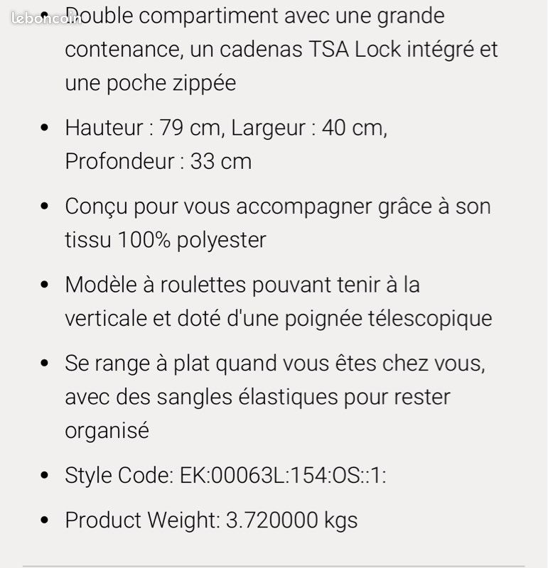 Valise eastpack L (image 6)