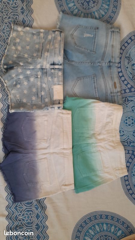 Lot de 4 shorts jean (image 3)