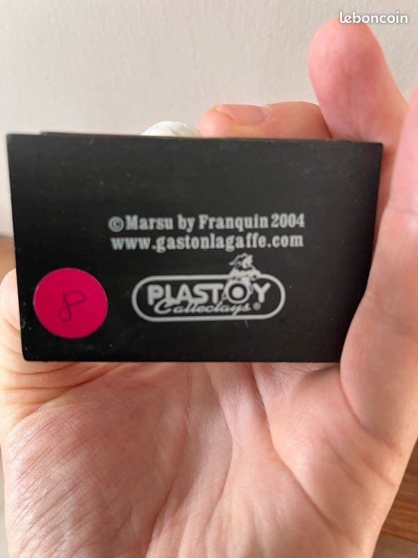Figurine Gaston Lagaffe résine Plastoy - Anti-verglas (image 4)