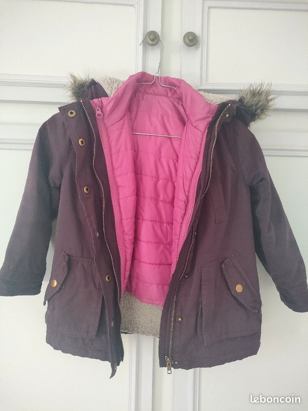 Manteau doudoune hiver 4-5 ans (image 2)