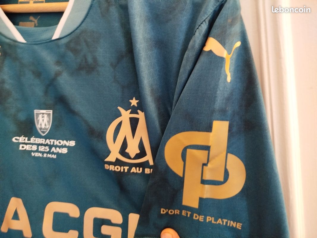 Maillot OM Marseille Gardien Bleu 2024-2025 | Foot Sport – Foot Sport – Maillots & Équipements Foot Sport