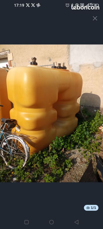 Cuve à fioul plastique (image 1)
