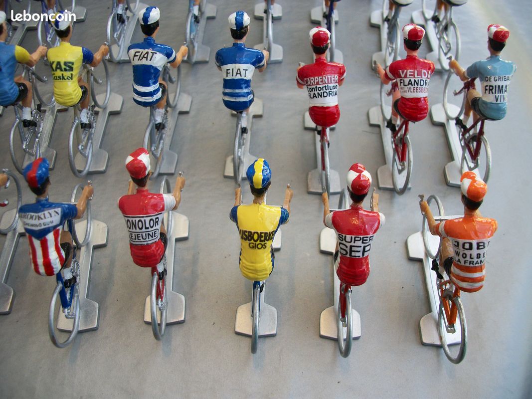 Collection Complète De 21 Figurines Cyclistes Cofalu - Tour De France 1993