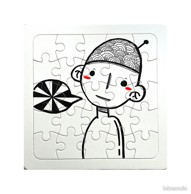 Puzzle pour enfant / 1 - Le Rêveur (image 1)