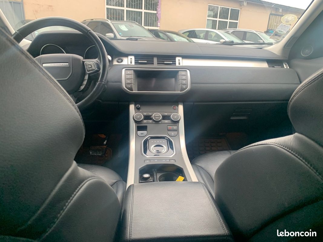 Land-Rover Range Rover Evoque PH2 TD4 150CV AN:2017 BVA BLANC VENDU 16490euros GARANTIE ET REVISER (image 5)