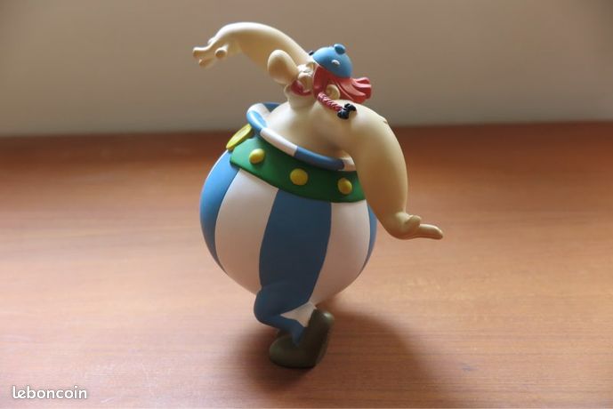 Obelix et sangliers leblon delienne avec socle special club passion - Collection