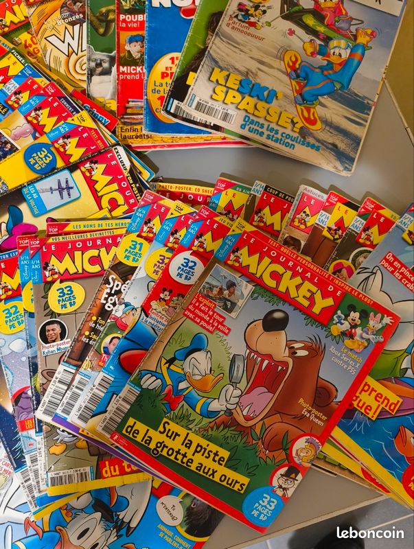 Lot de 102 "Journal de Mickey" (image 8)
