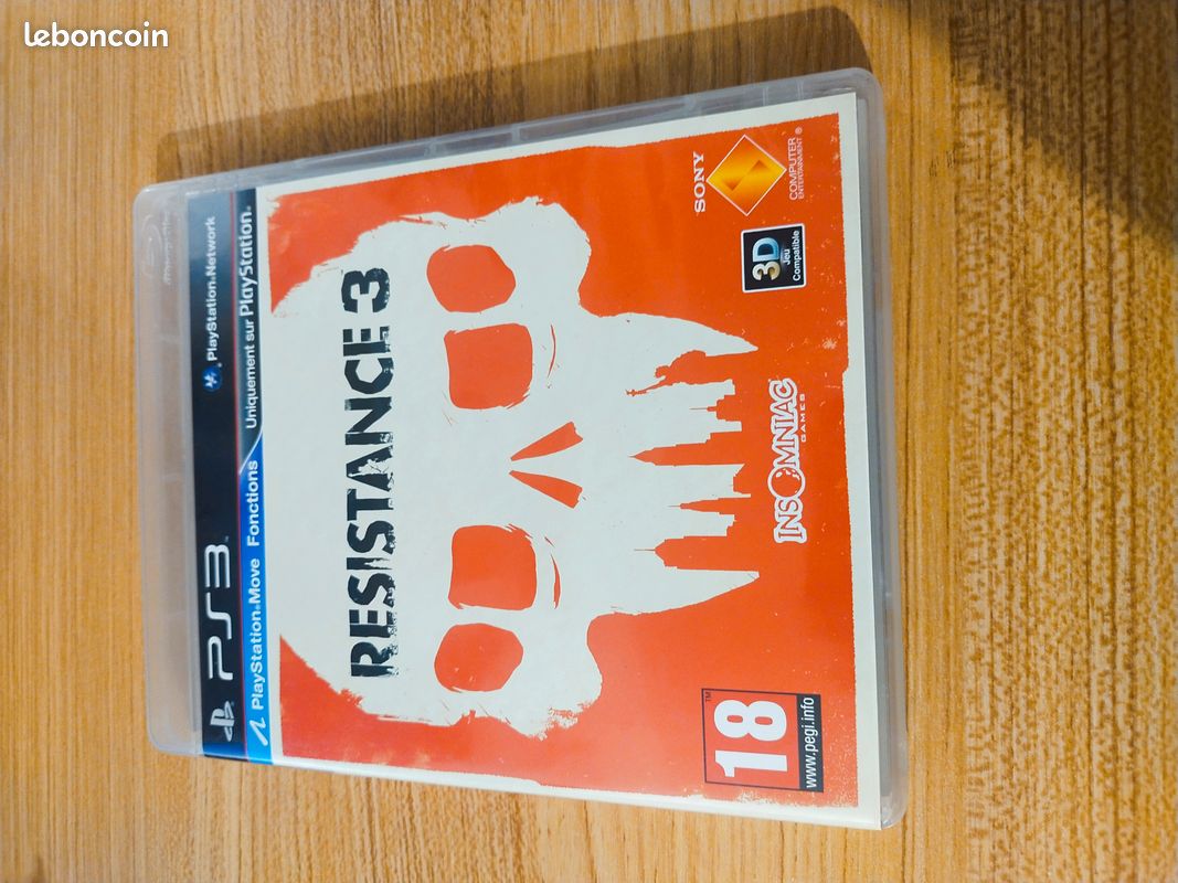 RESISTANCE LA TRILOGIE SONY PLAYSTATION 3 - PS3 - Version Française