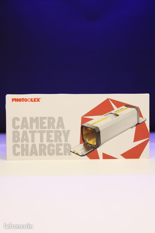 NEUF - Chargeur 60W pour 4x batteries SONY NP-FZ100 - PHOTOOLEX (image 1)