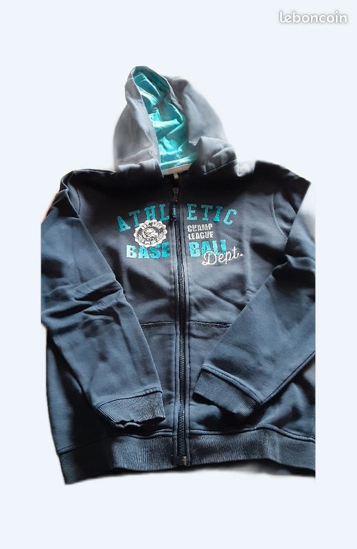 Sweat bleu marine orchestra 14ans (image 1)
