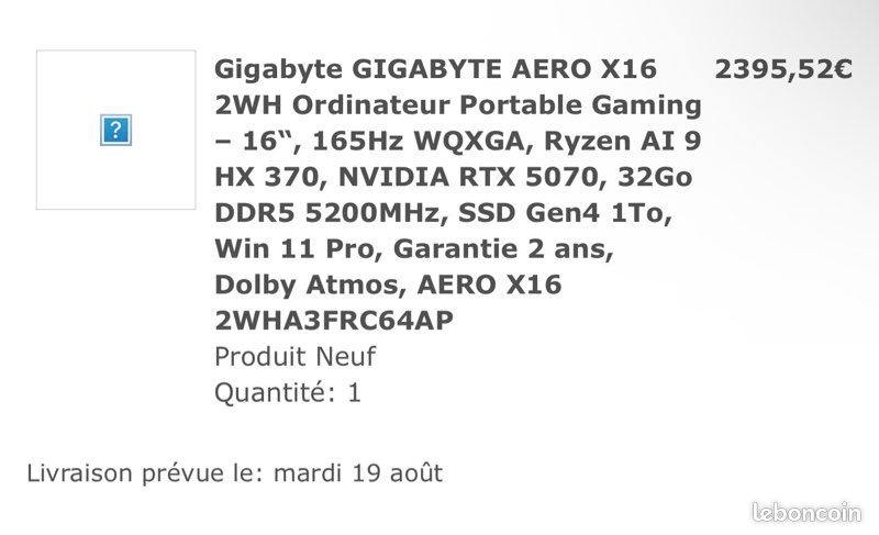 Gigabyte x16 (image 4)