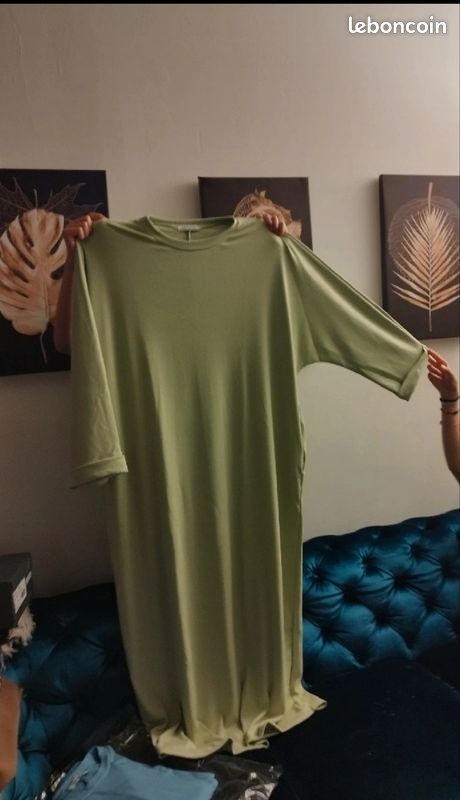 Robe pull Abaya NEUVE (image 2)