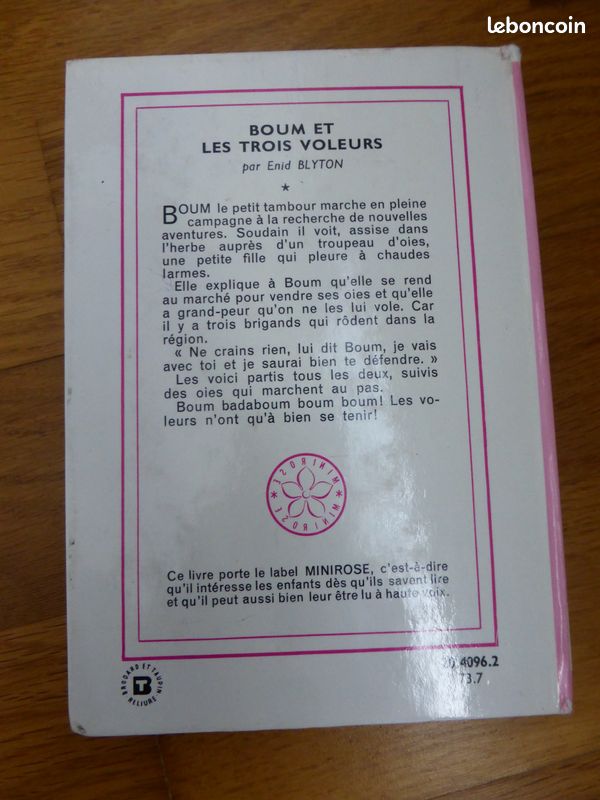 Livre Biliothèque rose : Boum et les voleurs (image 2)