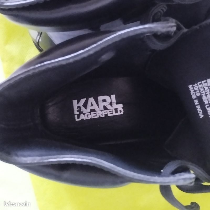 Bottines 37 Karl Lagerfeld (image 13)