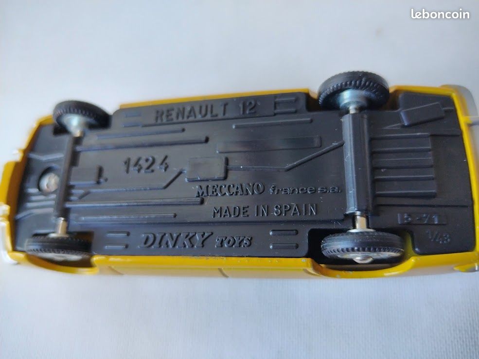 Modèle Réduit Dinky Toys Renault 12 - Échelle 1/43 - Version Spain - Occasion