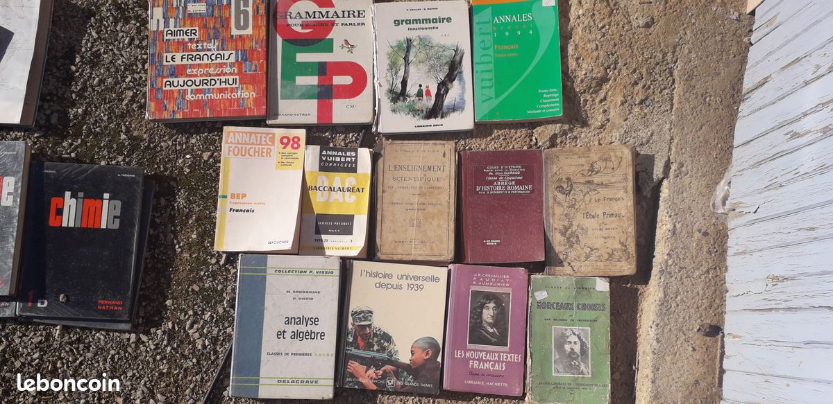Livres anciens d'école (image 1)
