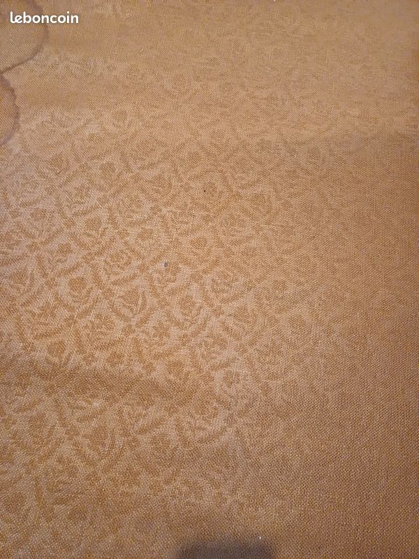 Toile de jute ancienne avec motif (image 2)