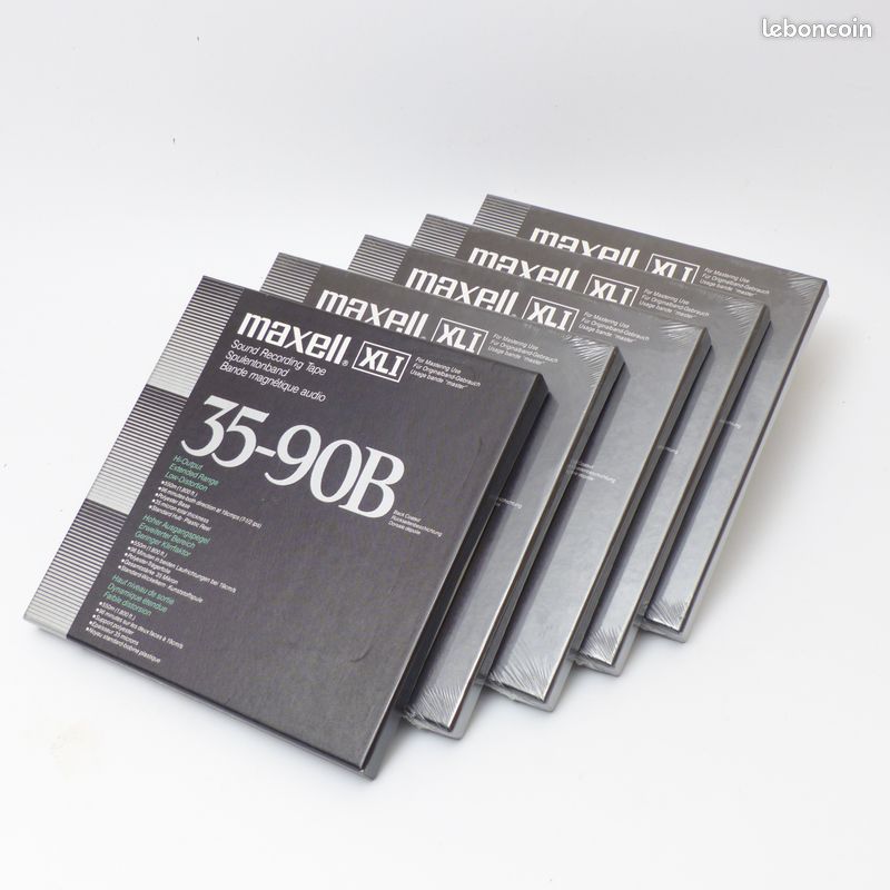 Bande Magnétique Maxell 35-90B XLI – Cassette Audio Neuve – Fabriquée Au Japon