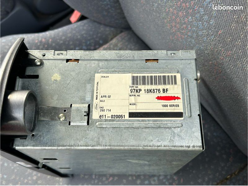 Autoradio k7 Ford ka 1997 (image 3)