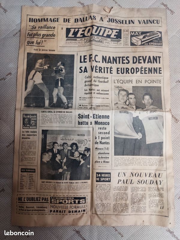 Journal La Nouvelle République du 6 mars 1964 (image 1)