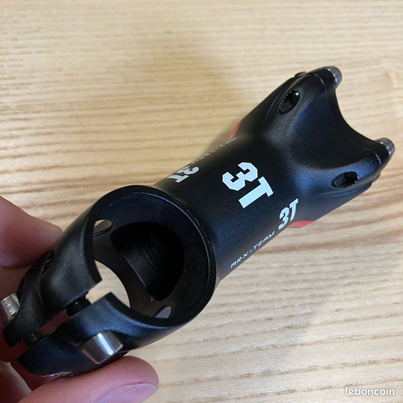 Tige De Direction Carbone 3T ARX-LTD 80mm OS Noir - État Excellent Du Japon