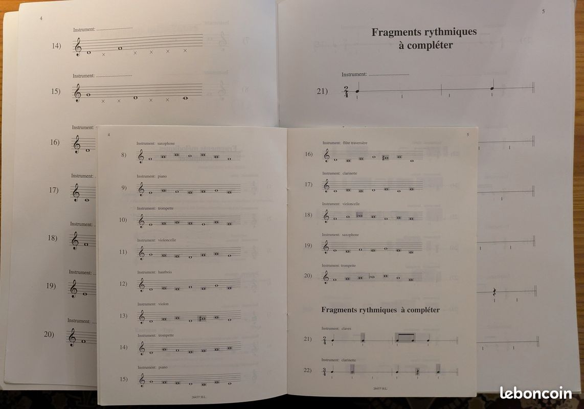 99 tests d'écoute vol 1 Cd inclus + correction, Ledout (image 3)